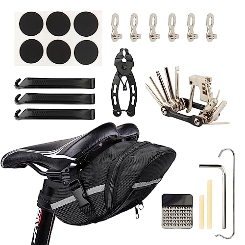 Bicycle repair tool cheap kit with saddle bag