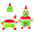 Disfraz de Navidad de Perro Sombrero Peludo Verde Disfraz de Perro de Halloween de Navidad Disfraz de mascota divertida Traje de cosplay Favores de fiesta (disfraz de perro peludo verde pequeño)