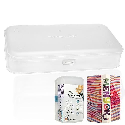 akisey 3 Pack Craft Organizers and Storage, Portable Plastic Art