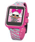 L.O.L. ¡Sorpresa! Accutime Kids Hot Pink Juguete Educativo Reloj Inteligente con Pantalla Táctil para Niñas, Niños, Niños Pequeños - Cámara Selfie, Juegos de Aprendizaje, Alarma, Calculadora, Podómetro y más (Modelo: LOL4104)